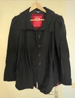 EDC Jas. Winter Coat. Maat L. Dikke Stof. Zwart., Ophalen of Verzenden, Zo goed als nieuw, Zwart