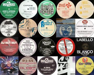 Gezocht: Jungle / drum & bass vinyl collecties!! beschikbaar voor biedingen