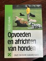 Hondentraining Boek - Ruud Haak, Ophalen of Verzenden, Gelezen, Honden