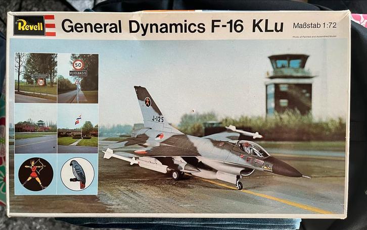 Revell F-16 KLu Bouwdoos Leeuwarden - Nieuw!, Hobby en Vrije tijd, Modelbouw | Vliegtuigen en Helikopters, Nieuw, Revell, Ophalen of Verzenden
