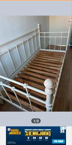 Ikea spijlen/prinsessenbed (2X), Ophalen, Eenpersoons, Hout