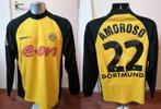 Borussia Dortmund 2002-03 thuis shirt l/s Amoroso 22 maat S, Maat S, Ophalen of Verzenden, Zo goed als nieuw, Shirt