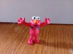 Sesamstraat Elmo mini poppetje 4cm blauw rugzakje, Verzamelen, Ophalen of Verzenden, Zo goed als nieuw