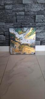 Abstract schilderij - 3D, 29 x 30 cm, Ophalen of Verzenden