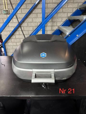 Originele topkoffer Piaggio MP3 ABS matt grijs beschikbaar voor biedingen