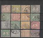 Nederlands Indië 1912. NVPH 99 t/m 114, Gestempeld., Verzenden, Gestempeld, Nederlands-Indië