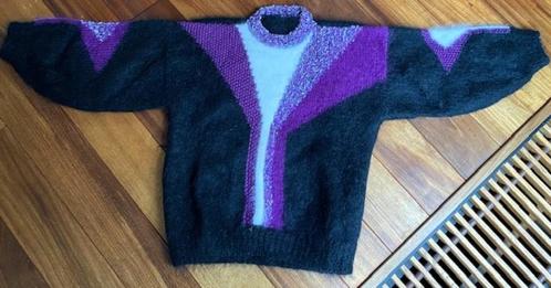 Mohair wollen zelfgebreide trui, Kleding | Dames, Truien en Vesten, Zo goed als nieuw, Maat 42/44 (L), Overige kleuren, Ophalen of Verzenden