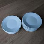 16x gebaksbordje New York servies Blokker, Huis en Inrichting, Keuken | Servies, Ophalen of Verzenden, Zo goed als nieuw, Bord(en)