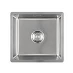 RVS CARESSI keuken spoelbak, ongebruikt, in doos., Huis en Inrichting, Keuken | Keukenelementen, Nieuw, Minder dan 100 cm, 25 tot 50 cm