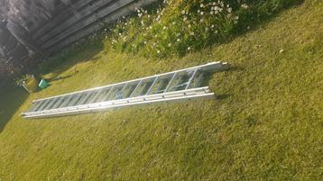 10 meter ladder ALUMINIUM 30 tredes TOPKWALITEIT hoog lang beschikbaar voor biedingen