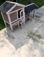Konijnenhok met buitenren, Dieren en Toebehoren, Knaagdieren en Konijnen | Hokken en Kooien, Ophalen, 90 cm of meer, Hok, 110 cm of meer