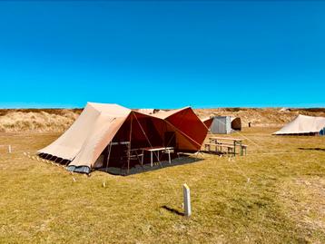 Tent Vlieland te huur Stortemelk - veld groen incl stroom beschikbaar voor biedingen