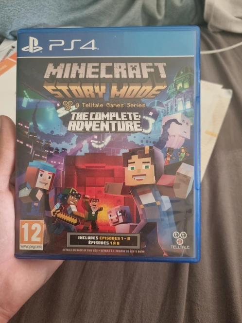 Minecraft Story Mode - The Complete Adventure, Spelcomputers en Games, Games | Sony PlayStation 4, Zo goed als nieuw, Overige genres