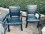 2 Florabest Tuinstoelen - Stapelbaar, Ophalen, Kunststof, Gebruikt, Twee