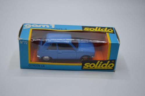Solido Citroën LN blauw, in doosje, Hobby en Vrije tijd, Modelauto's | 1:43, Nieuw, Auto, Solido, Ophalen of Verzenden