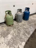 3 Gasflessen - Tuinhaard/Knutselproject, Doe-het-zelf en Verbouw, Ophalen of Verzenden, Gebruikt
