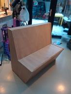 2 Zelfgemaakte (speelgoed)bankjes, Ophalen, Gebruikt, Tweepersoons, 75 tot 100 cm