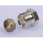 Honeywell knelset vernikkeld 1/2x15mm, Hobby en Vrije tijd, Ophalen of Verzenden, Nieuw