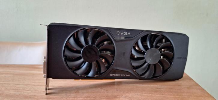 EVGA GTX 980 4GB Superclocked ACX 2.0, Computers en Software, Videokaarten, Gebruikt, Nvidia, PCI-Express 3.0, GDDR5, HDMI, DisplayPort