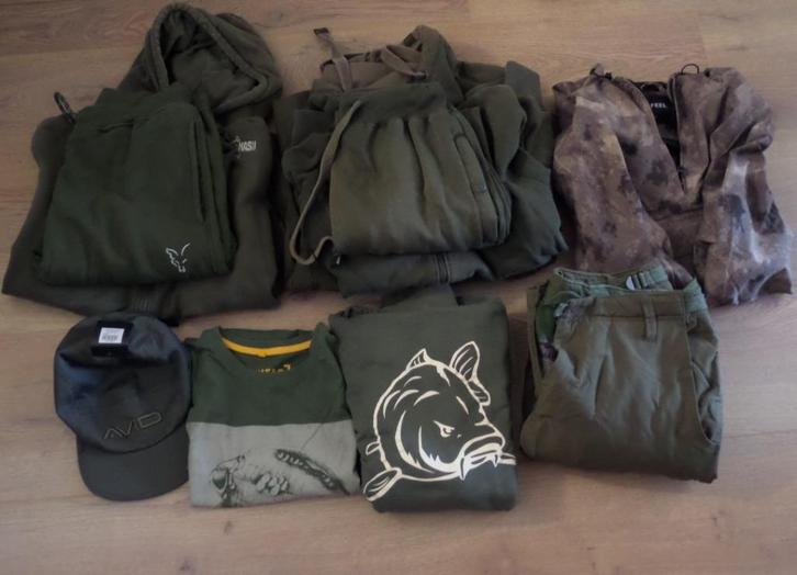 Kleiding Broeken Jassen t-shirt Pet Carper, Watersport en Boten, Hengelsport | Algemeen, Gebruikt, Kleding, Ophalen of Verzenden