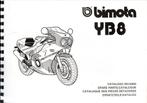 Bimota YB8 Spare Parts Catalogue (5910z), Motoren, Verzenden, Overige merken