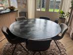 Richmond Interiors ronde eettafel Blax, Huis en Inrichting, Tafels | Eettafels, Ophalen, Gebruikt, Rond, 100 tot 150 cm