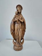 Antiek Maria beeld met Jezus., Ophalen