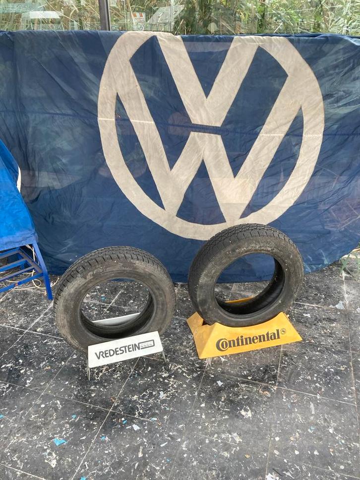 Banden Standaard + VW Vlag, Auto diversen, Auto-accessoires, Gebruikt, Ophalen of Verzenden