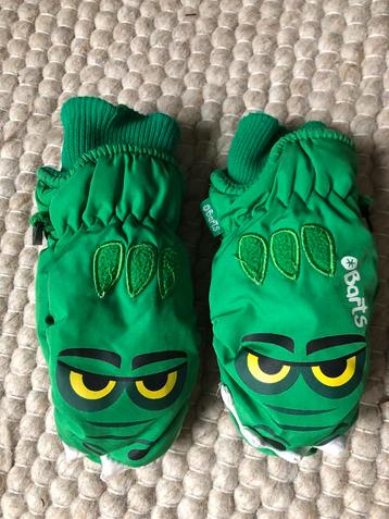 Groene Barts baby Winterhandschoenen beschikbaar voor biedingen