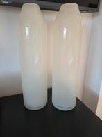 Riviera Maison Vazen - Set van 2, Huis en Inrichting, Ophalen, Wit, Minder dan 50 cm, Glas