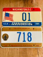 Amerikaanse kentekenplaten Washington DC USA, Verzamelen, Verzenden, Auto's