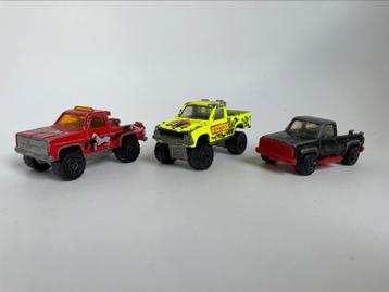 3 x Amerikaanse -monster-  Pick-up Truck Toyota  majorette beschikbaar voor biedingen