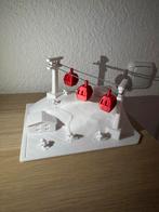 Kerstdorp met Ski Piste en Gondels, Overige merken, Nieuw, Ophalen of Verzenden, Groter dan 1:32