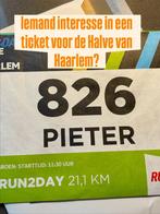 startbewijs Halve van Haarlem, Tickets en Kaartjes, Eén persoon