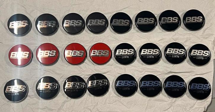 NOS BBS RS RM RZ 70MM Centercaps wieldoppen, Auto diversen, Wieldoppen, Zo goed als nieuw, Ophalen