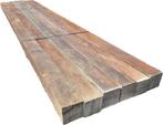 6 Hardhouten palen / balken 15x15 cm/ 4.50 m lang - nr: HB7, Ophalen, Nieuw, Hardhout, 250 cm of meer