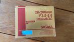 Sigma 28-200 macro lens voor Nikon, Audio, Tv en Foto, Fotografie | Lenzen en Objectieven, Ophalen of Verzenden, Zo goed als nieuw