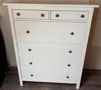 Ikea hemnes ladekast wit, Huis en Inrichting, Kasten | Ladekasten, Ophalen, Gebruikt, 100 tot 150 cm, 5 laden of meer