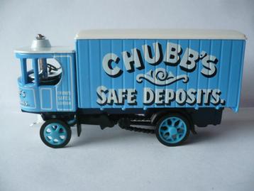 Matchbox -- 1917 Yorkshire WA Wagon / Chubbs Safe Deposits