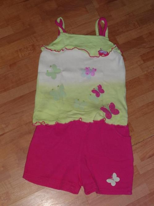 leuk zomersetje van C&A mt 122 (2), Kinderen en Baby's, Kinderkleding | Maat 122, Zo goed als nieuw, Meisje, Setje, Ophalen of Verzenden