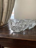 Vintage glazen kopjes/mokken (set van 6), Huis en Inrichting, Keuken | Servies, Ophalen, Overige stijlen, Kop(pen) en/of Schotel(s)