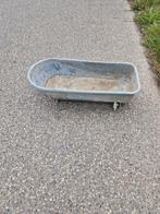 Gave antieke zinken teil niet lek, Tuin en Terras, Ophalen of Verzenden, Gebruikt