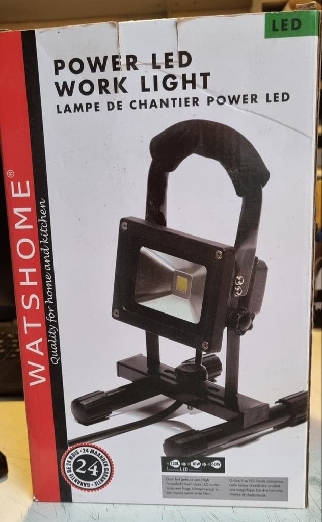 WATSHOME POWER WORK LED LAMP, NIEUW!, Ophalen of Verzenden, Nieuw, Minder dan 50 watt, Lamp