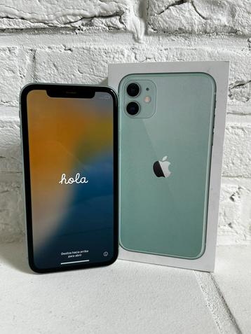 Apple iphone 11 - Groen - nette staat - 64gb beschikbaar voor biedingen