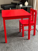 Ikea kindertafeltje met stoel, Ophalen, Gebruikt, Tafel(s) en Stoel(en)