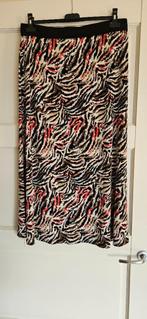 Andcowoman &co woman lange rok maat XL zwart rood beige, Kleding | Dames, Rokken, Maat 46/48 (XL) of groter, &Co Woman, Ophalen of Verzenden