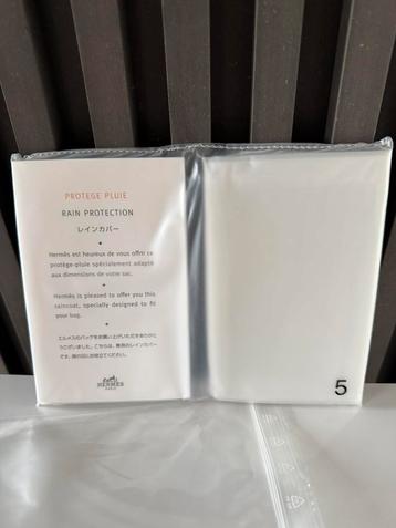 HERMES Raincover Rain Protecting for Birkin - Kelly Bag NEW  beschikbaar voor biedingen