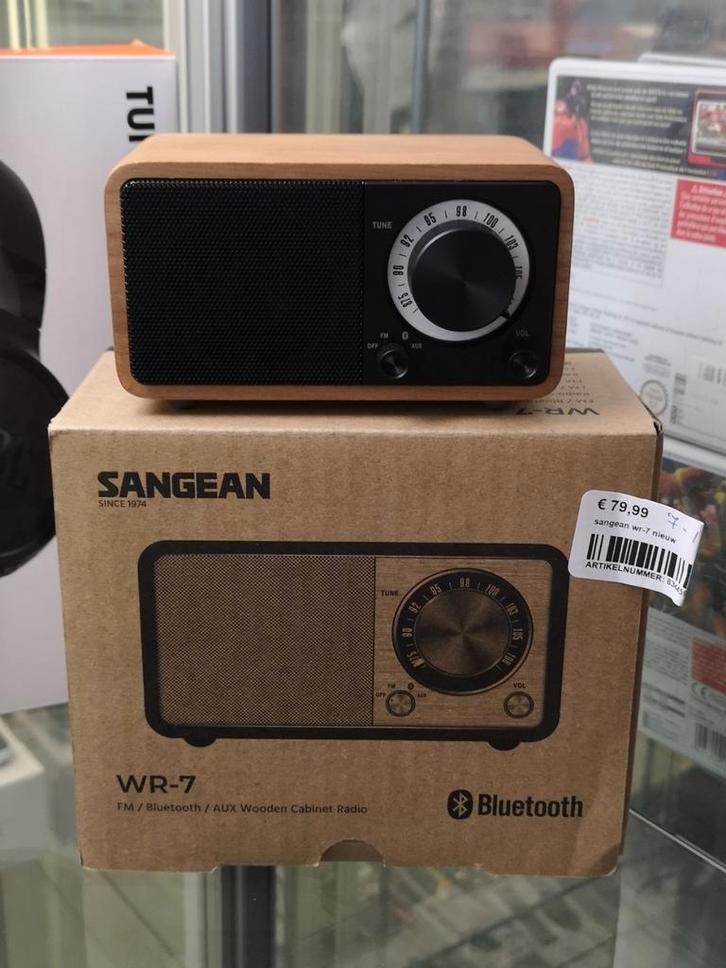 Sangean WR-7 Radio - Nieuw in doos!, Audio, Tv en Foto, Radio's, Nieuw, Radio, Ophalen of Verzenden