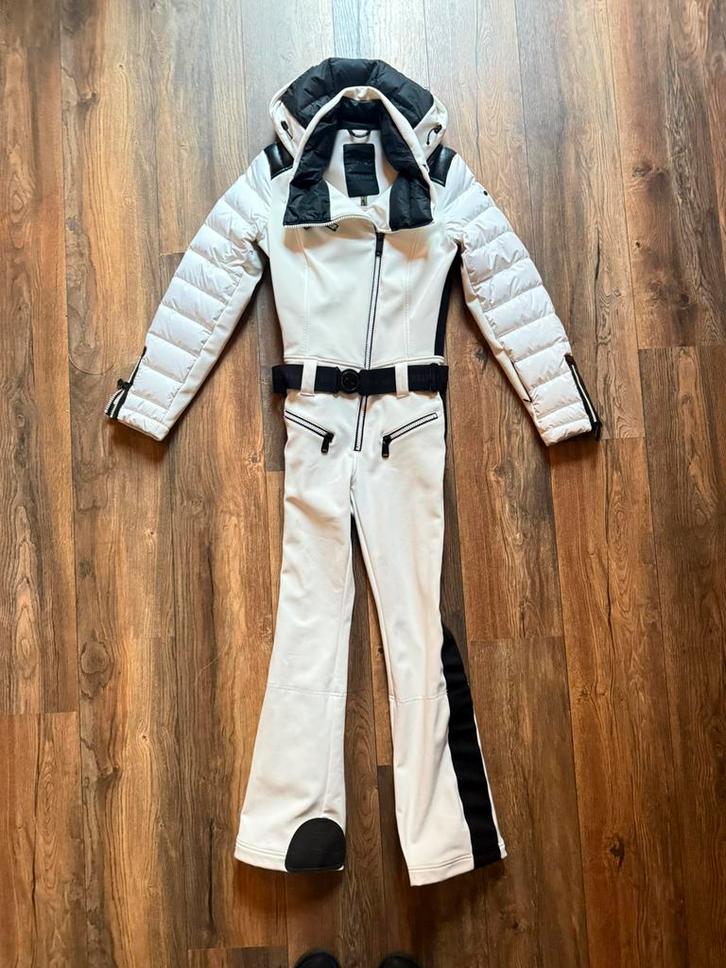 Goldbergh wit skipak in maat 38, Kleding | Dames, Wintersportkleding, Gedragen, Pak, Maat 38/40 (M), Ophalen of Verzenden