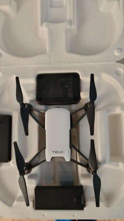 DJI Tello drone met veel extra's, Audio, Tv en Foto, Drones, Zo goed als nieuw, Ophalen of Verzenden